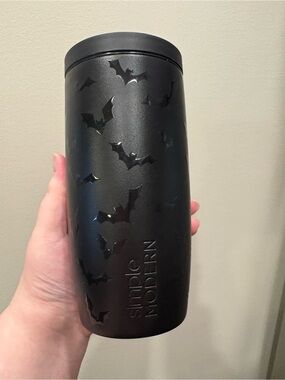 Simple Modern 16oz Voyager Tumbler Black Bats